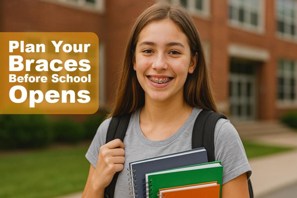 braces before school