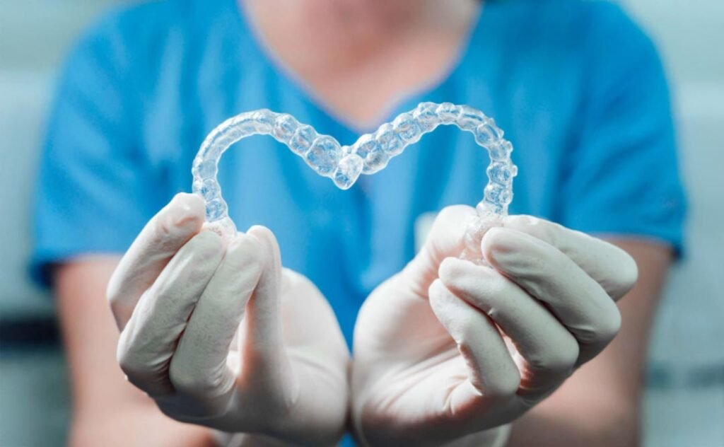 Invisalign in heart shape