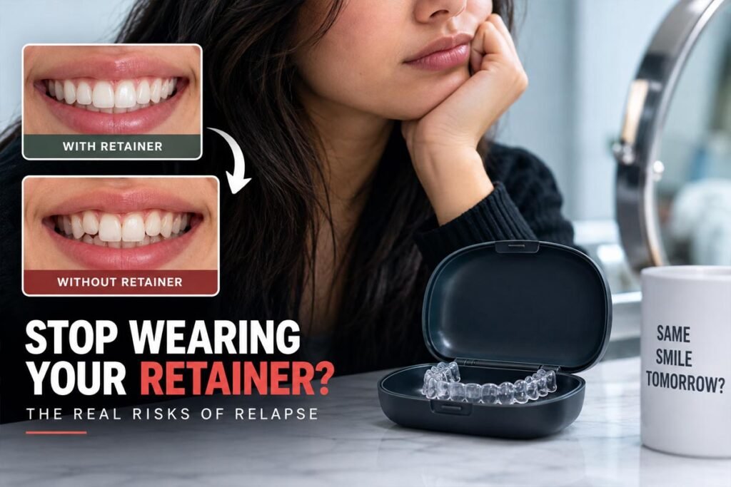 stop wearing your retainer